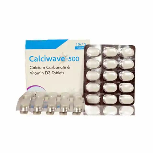 Calciwave 500 (1 Strip Of 15 tablets)