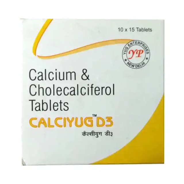 Calciyug D3 (1 Strip Of 15 tablets)