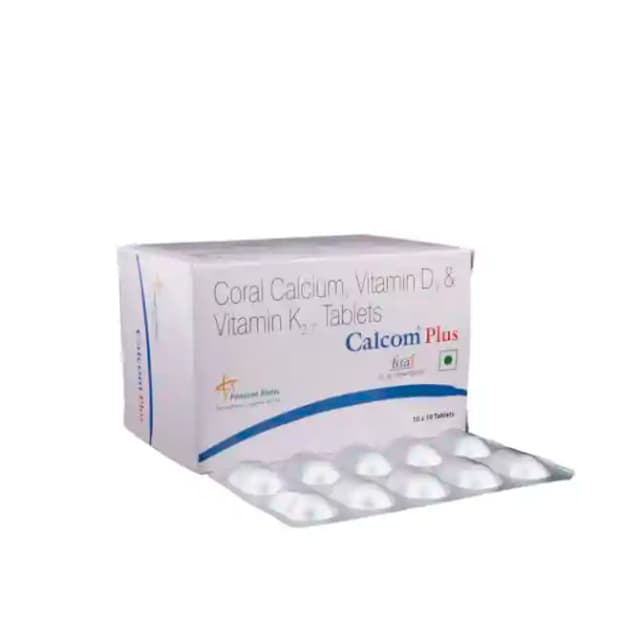 Calcom Plus (1 Strip Of 10 tablets)