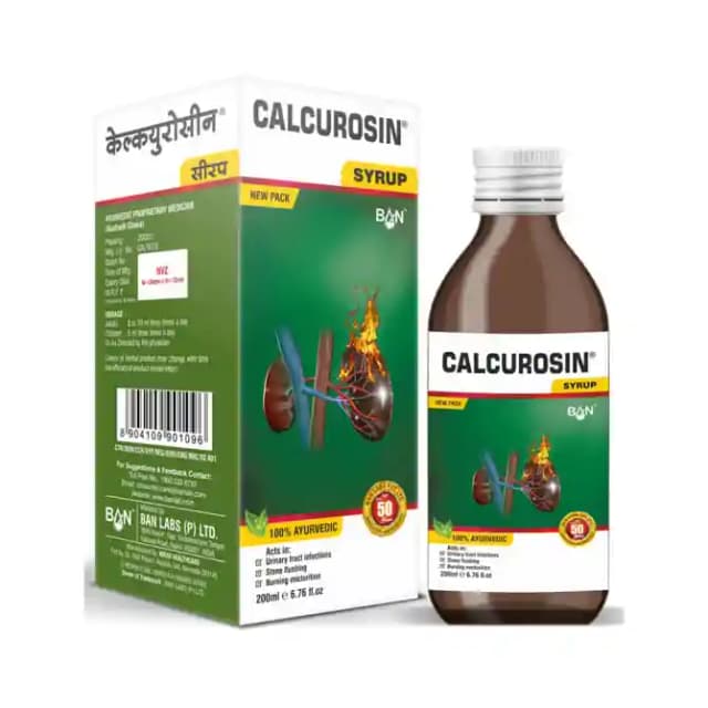 Calcurosin Syrup (1 Bottle of 200 ml Syrup)