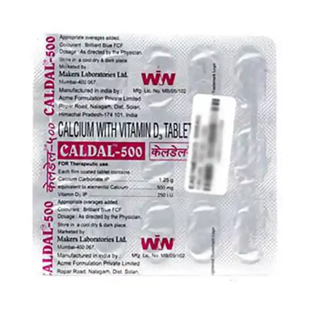 Caldal (1 Strip Of 15 tablets)