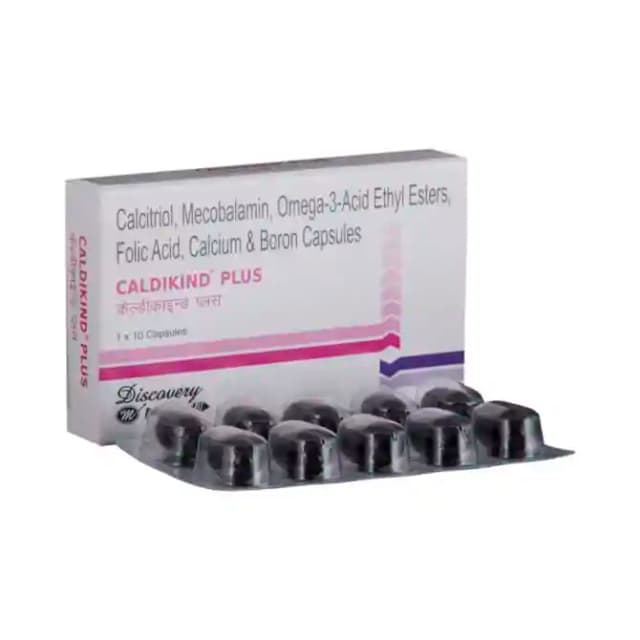 Caldikind Plus Soft Gelatin (10 Capsules in 1 strip)