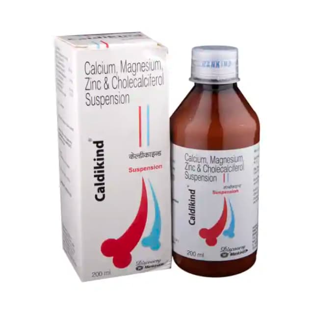 Caldikind Suspension (1 Bottle of 200 ml Oral Suspension)