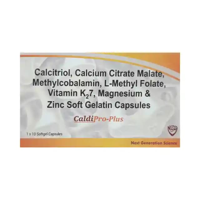 Caldipro Plus Soft Gelatin (1 Strip Of 10 soft gelatin capsules)