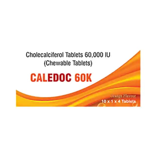 Caledoc 60K (1 Strip Of 4 tablets)