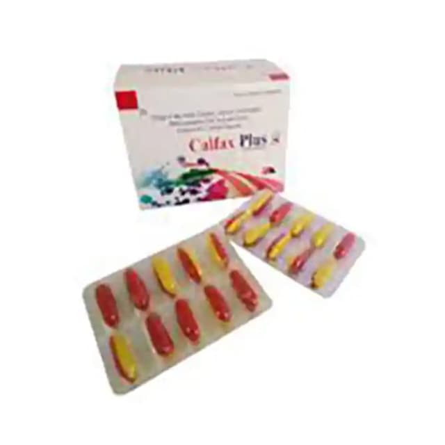 Calfax Plus Soft Gelatin (1 Strip Of 10 soft gelatin capsules)