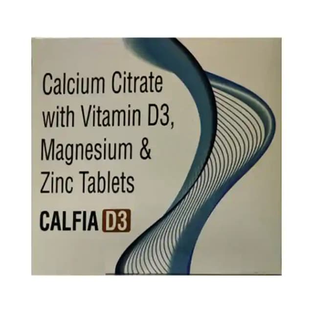 Calfia D3 (1 Strip Of 15 tablets)