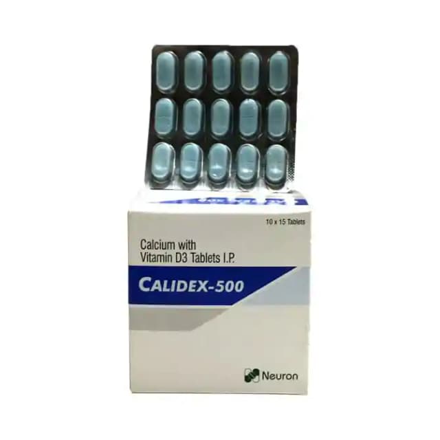 Calidex (1 Strip Of 15 tablets)