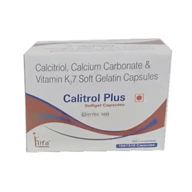 Calitrol Plus Soft Gelatin (1 Strip Of 10 soft gelatin capsules)