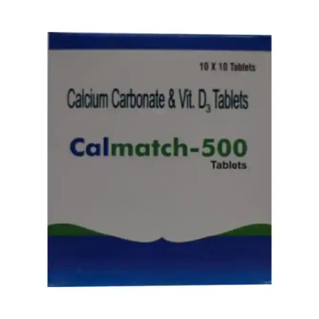 Calmatch 500 (1 Strip Of 10 tablets)