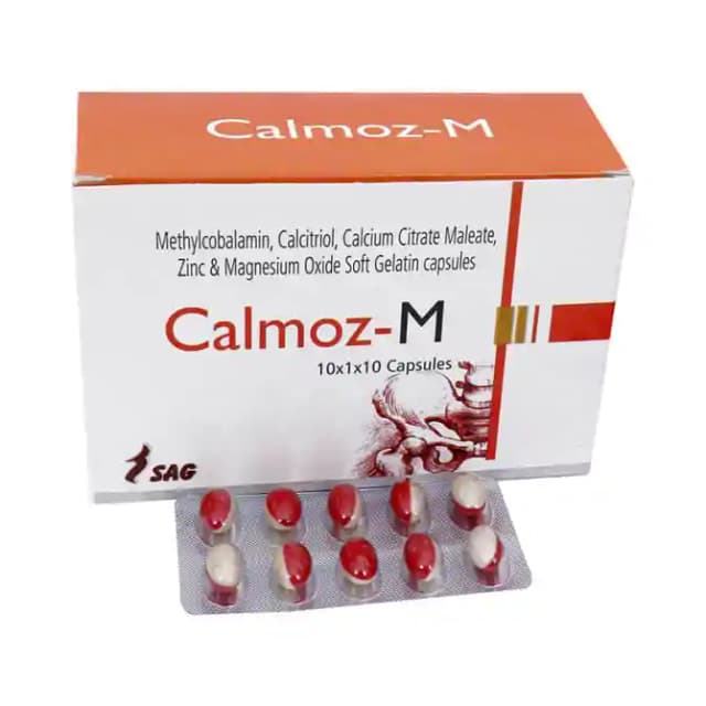 Calmoz M Soft Gelatin (1 Strip Of 10 soft gelatin capsules)