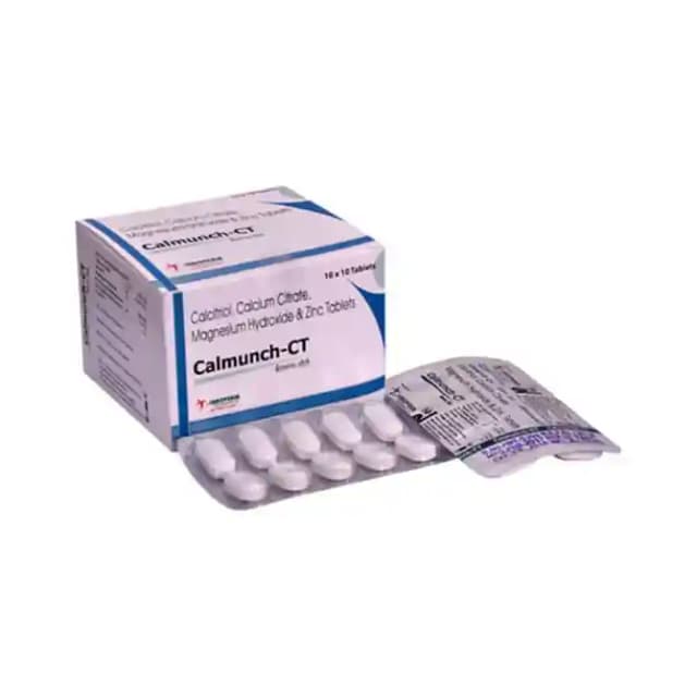 Calmunch CT (1 Strip Of 10 tablets)