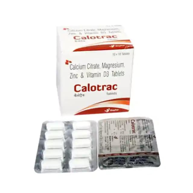 Calotrac (1 Strip Of 10 tablets)