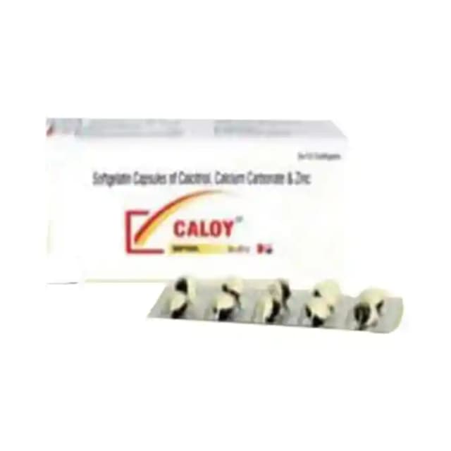 Caloy Softgel (1 Strip Of 10 soft gelatin capsules)