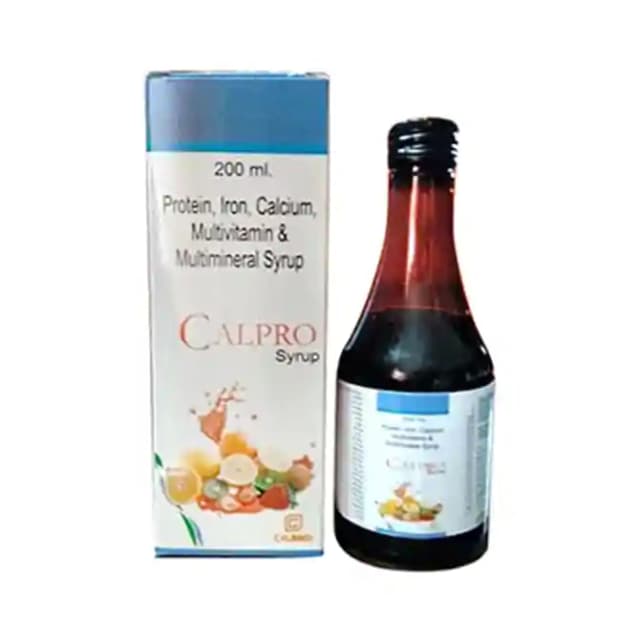 Calpro Syrup (1 Bottle of 200 ml Syrup)