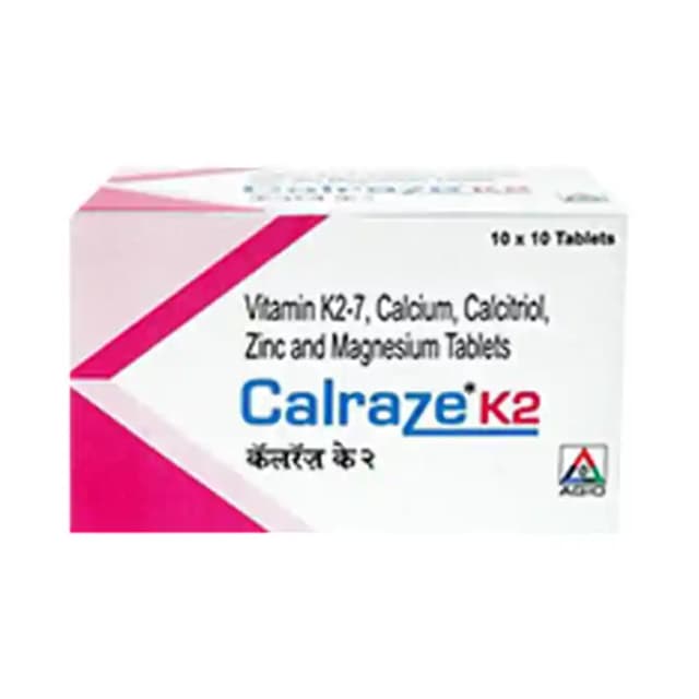 Calraze K2 (1 Strip Of 10 tablets)