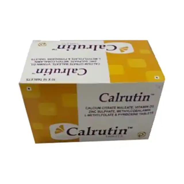 Calrutin (1 Strip Of 10 tablets)