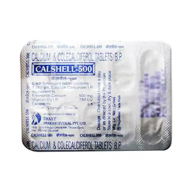 Calshell (1 Strip Of 10 tablets)