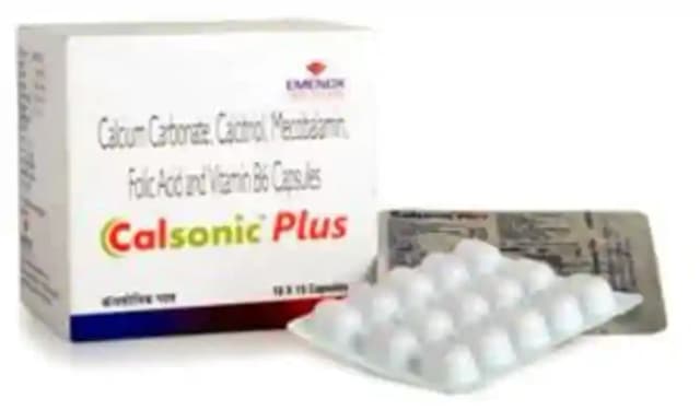 Calsonic Plus (1 Strip Of 15 capsules)