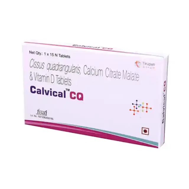 Calvical CQ (1 Strip Of 15 tablets)
