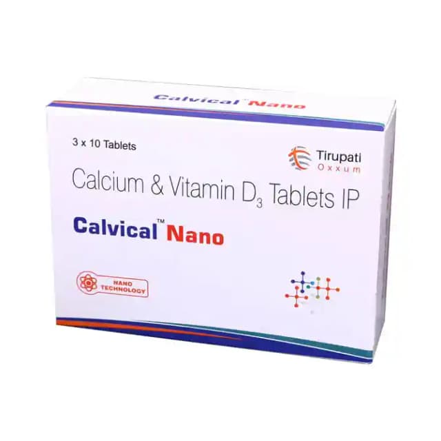 Calvical Nano (1 Strip Of 10 tablets)