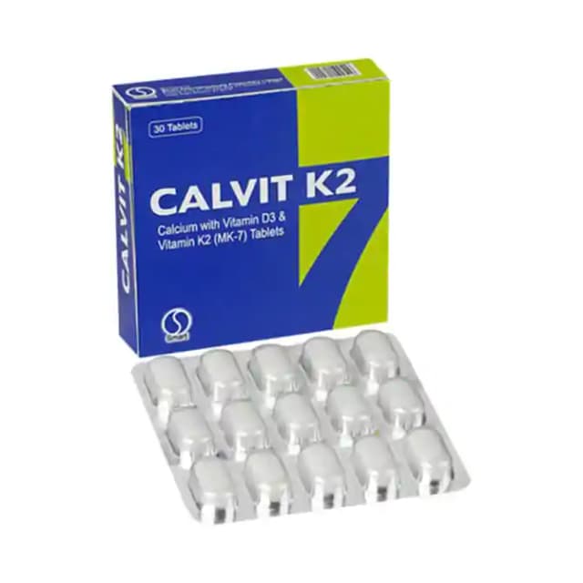 Calvit D3K2 (1 Strip Of 10 tablets)