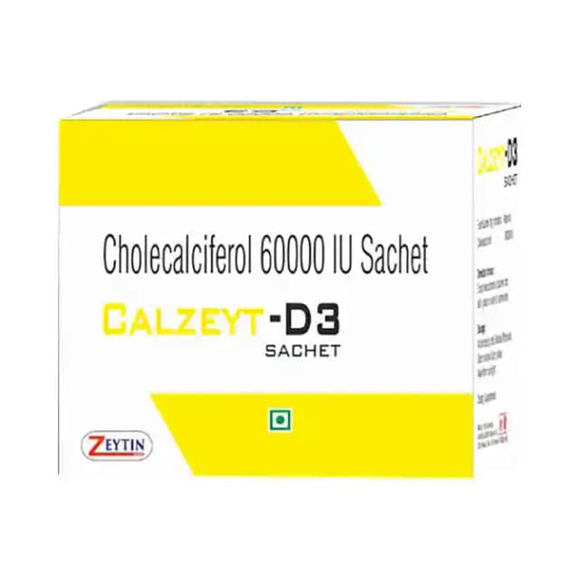 Calzeyt D3 Sachet (1 Sachet Of 1 gm Powder)