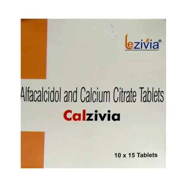 Calzivia (1 Strip Of 15 tablets)