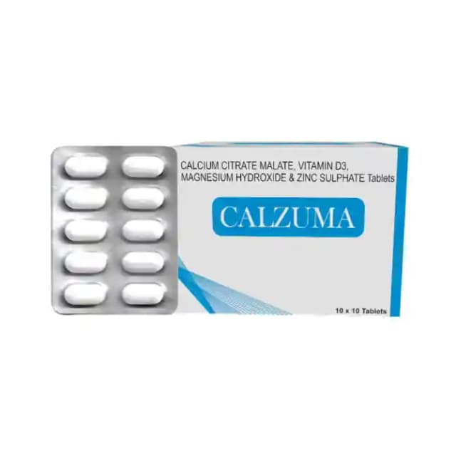 Calzuma (1 Strip Of 10 tablets)