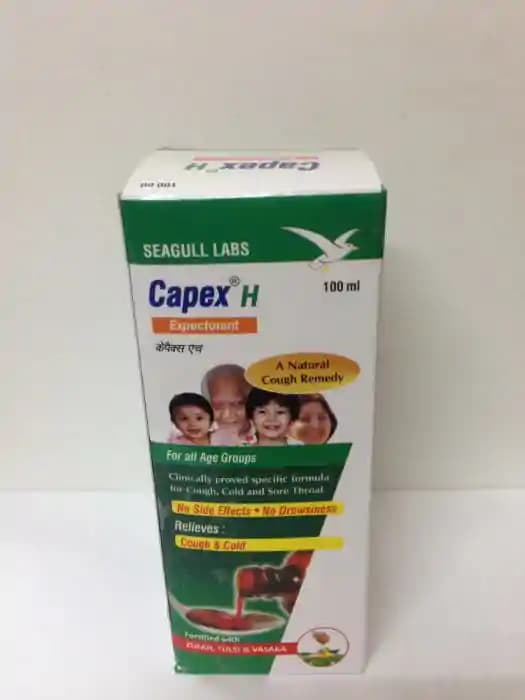 Capex H Expectorant (1 Bottle of 100 ml Expectorant)