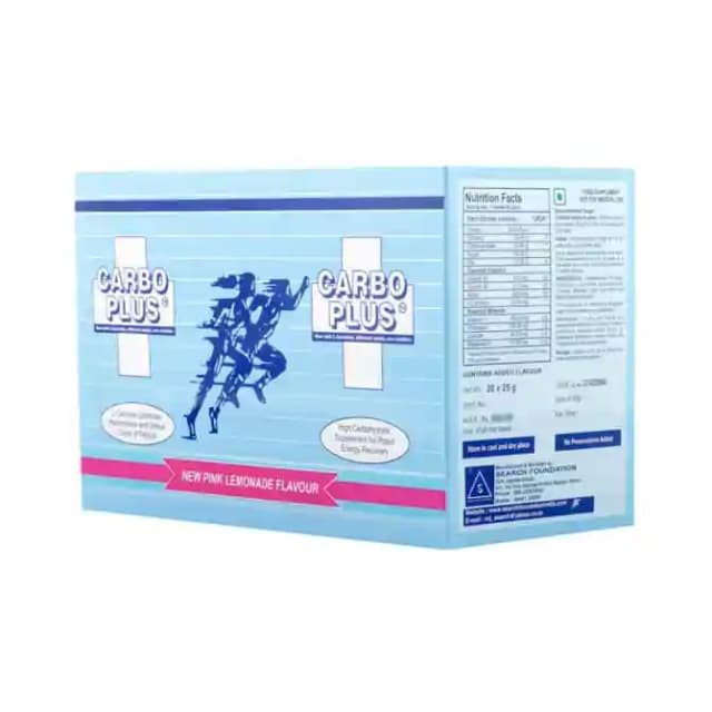 Carbo Plus 25gm Sachet Pink Lemonade (1 Packet Of 20 Sachets)