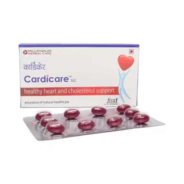 Cardicare Softgel (1 Box Of 10 soft gelatin capsules)