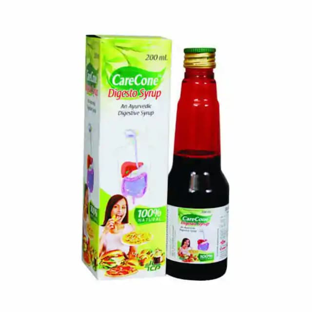 CareCone Digesto Syrup (1 Bottle of 200 ml Syrup)