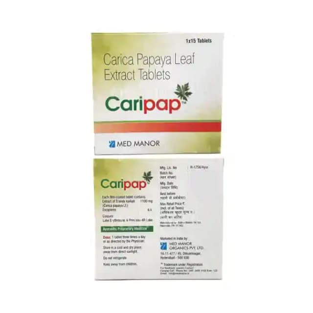 Caripapa (1 Strip Of 15 tablets)