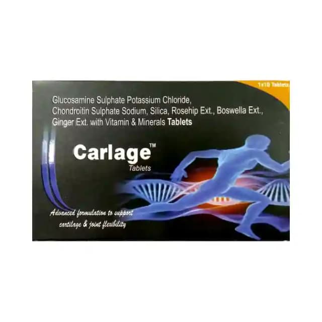 Carlage (1 Strip Of 10 tablets)