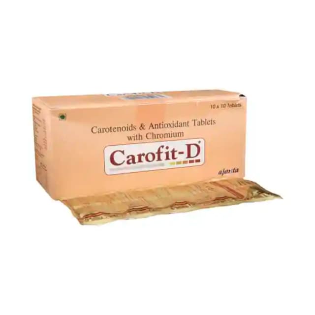 Carofit D (1 Strip Of 10 tablets)