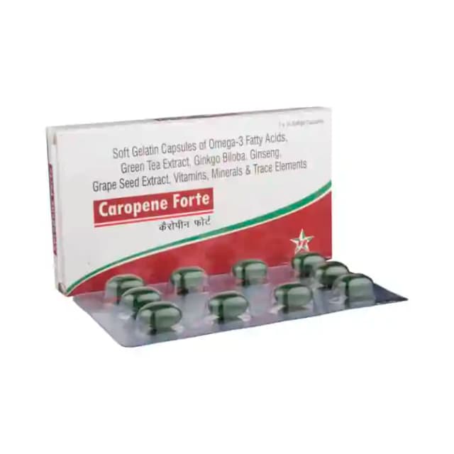 Caropene Forte Soft Gelatin (1 Strip Of 10 soft gelatin capsules)