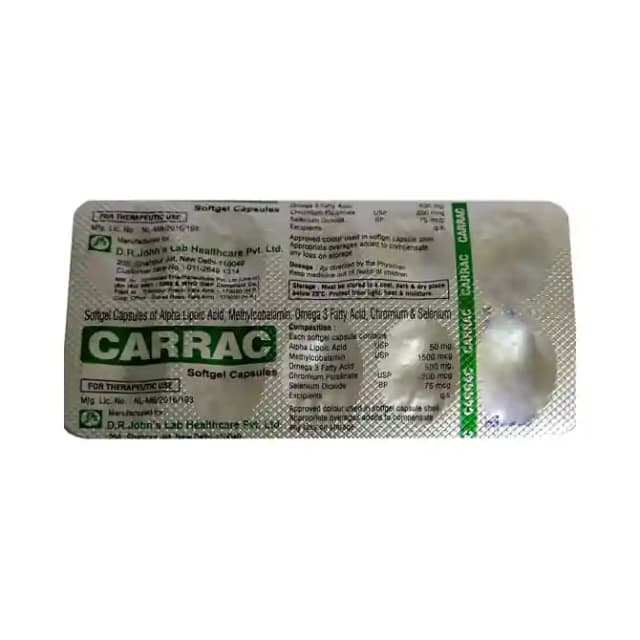 Carrac (1 Strip Of 10 tablets)