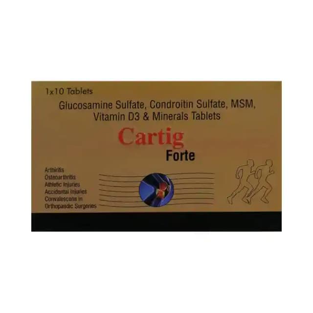 Cartig Forte (1 Strip Of 10 tablets)