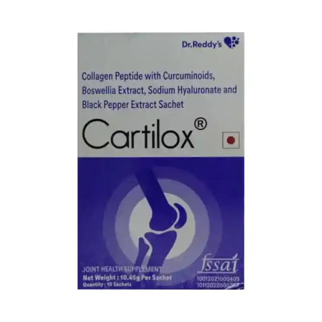 Cartilox Sachet (1 Sachet Of 10.45 gm Granules)