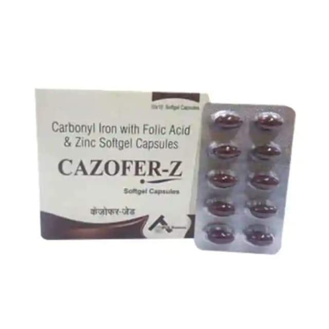Cazofer Z (1 Strip Of 10 capsules)