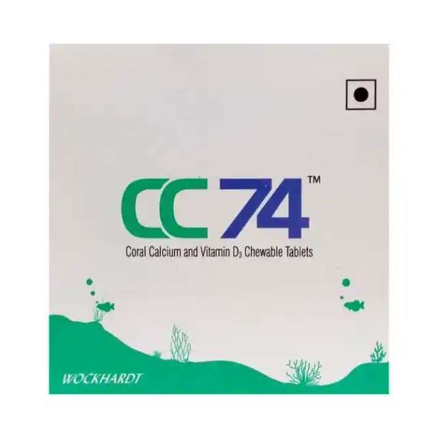 CC 74 (15 Chewable Tablets in 1 strip)