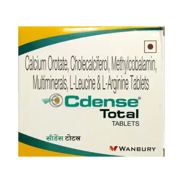 Cdense Total (1 Strip Of 15 tablets)