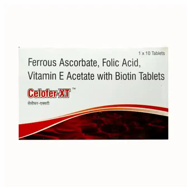 Celofer XT (1 Strip Of 10 tablets)