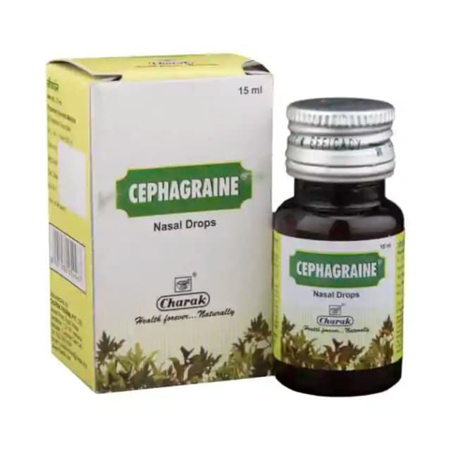 Cephagraine Nasal Drops (1 Bottle of 15 ml Nasal Drops)
