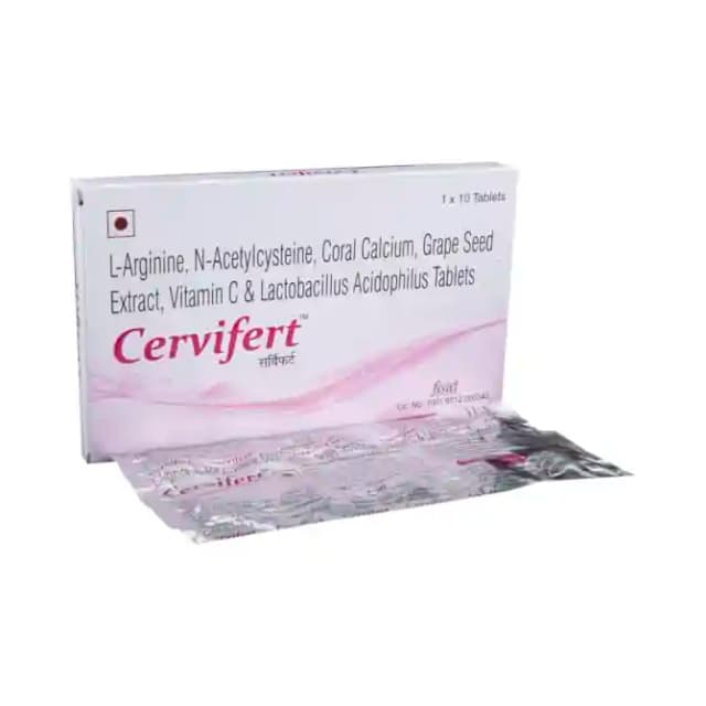 Cervifert (1 Strip Of 10 tablets)