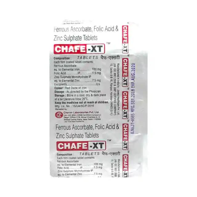 Chafe XT (1 Strip Of 10 tablets)