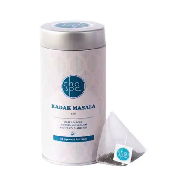 Chai Spa Chai Kadak Masala (1 Tinof20 tea bags)