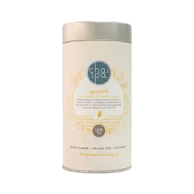 Chai Spa Green Tea Spoorti (1 Tinof20 tea bags)