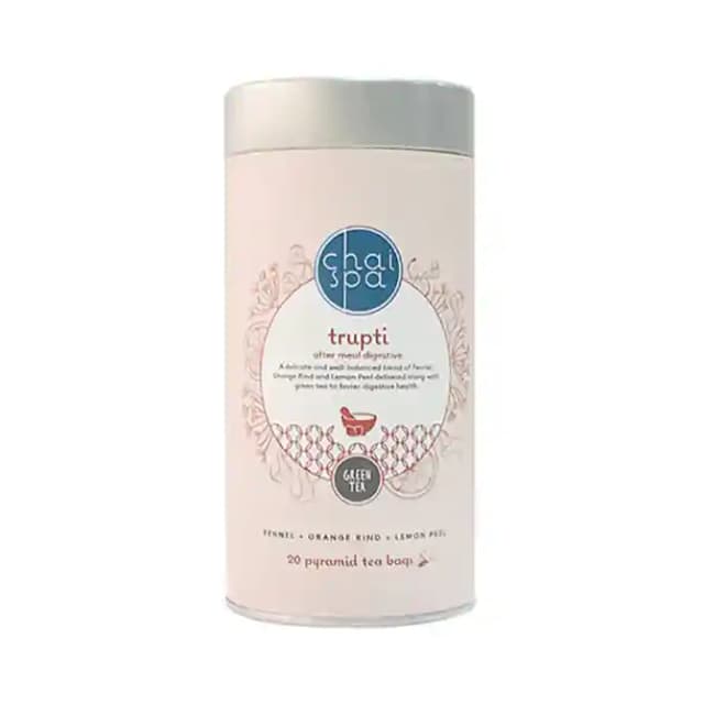 Chai Spa Green Tea Trupti (1 Tinof20 tea bags)